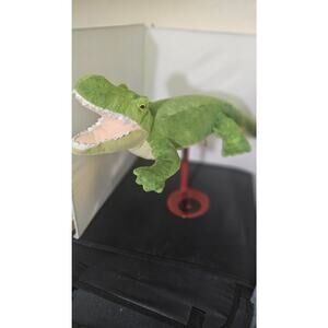 Wild Republic Plush Green Crocodile Alligator 24” Stuffed Animal Plush X1